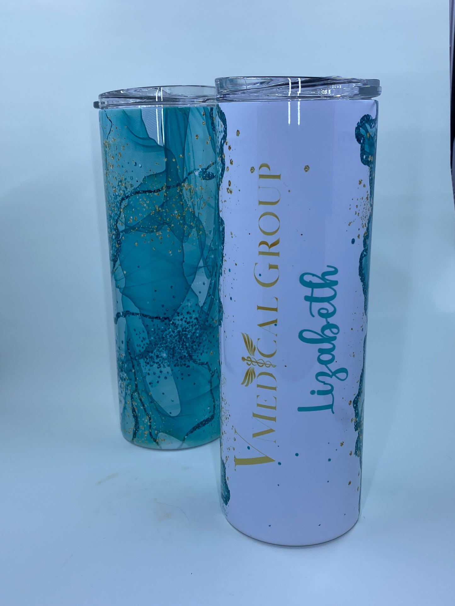 Marble Turquesa 20oz Skinny
