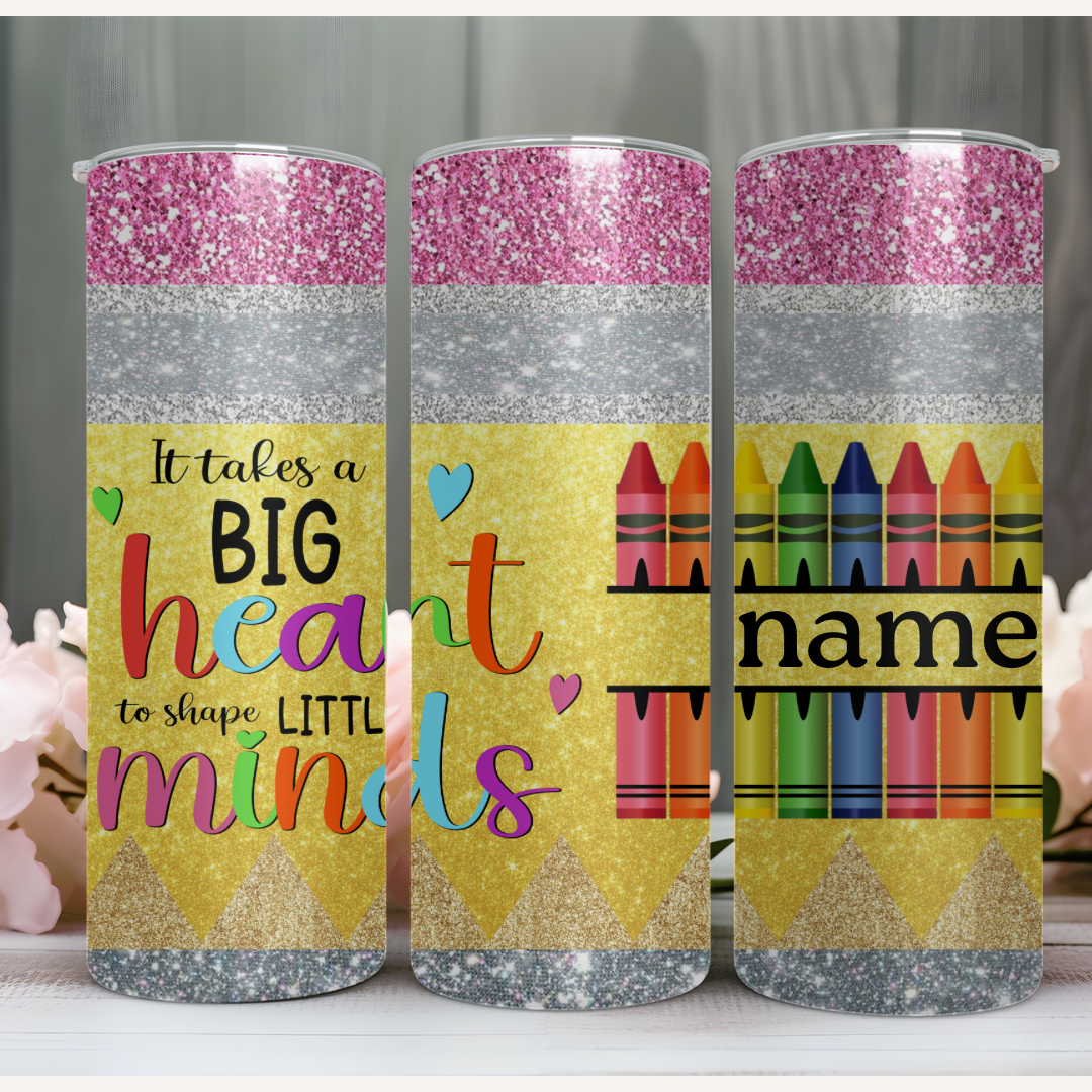 Best Teacher 20oz Skinny Tumbler 3